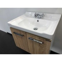 Тумба Comfortу Рига, 60 см, дуб сонома с раковиной, 00004142213 (00004142213CF)