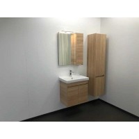 Тумба с раковиной Comforty Тромсе, 60 см, дуб сонома, 00004142217 (00004142217CF)