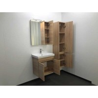 Тумба с раковиной Comforty Тромсе, 60 см, дуб сонома, 00004142217 (00004142217CF)