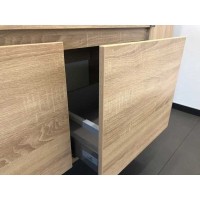 Тумба с раковиной Comfortу Тромсе, 80 см, цвет дуб сонома, 00004142219 (00004142219CF)