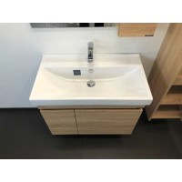 Тумба с раковиной Comfortу Тромсе, 80 см, цвет дуб сонома, 00004142219 (00004142219CF)
