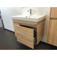 Тумба с раковиной Comfortу Тромсе, 80 см, цвет дуб сонома, 00004142219 (00004142219CF)