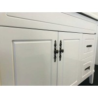 Тумба с раковиной Comforty Палермо, 120 см, белый глянец, 00004142367 (00004142367CF)