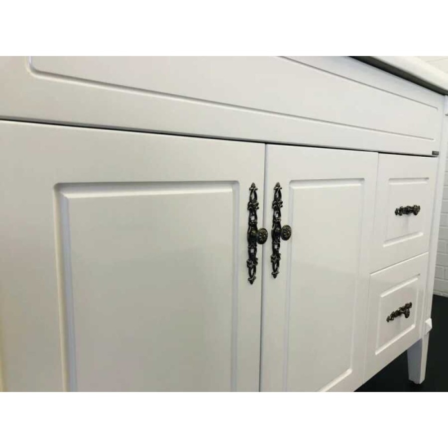Тумба с раковиной Comforty Палермо, 120 см, белый глянец, 00004142367 (00004142367CF)