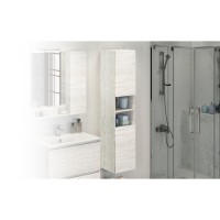Шкаф-колонна Comfortу Верона, 35 см, дуб белый, 00004142368 (00004142368CF)