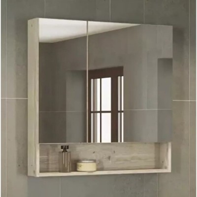 Зеркальный шкаф Comforty Парма, 80 см, дуб дымчатый, 00004143489 (00004143489CF)
