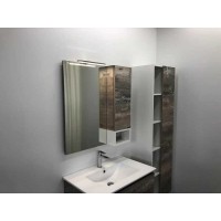 Зеркальный шкаф Comfortу Турин, 75 см, правый, дуб бежевый, 00004144198 (00004144198CF)