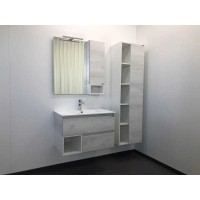 Тумба с раковиной Comfortу Турин, 75 см, дуб белый, 00004147332 (00004147332CF)