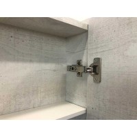 Зеркальный шкаф Comfortу Прага, 60 см, дуб белый, правый, 00004147599 (00004147599CF)