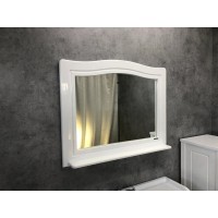 Зеркало Comfortу Павия, 100 см, белый глянец, 00004147986 (00004147986CF)