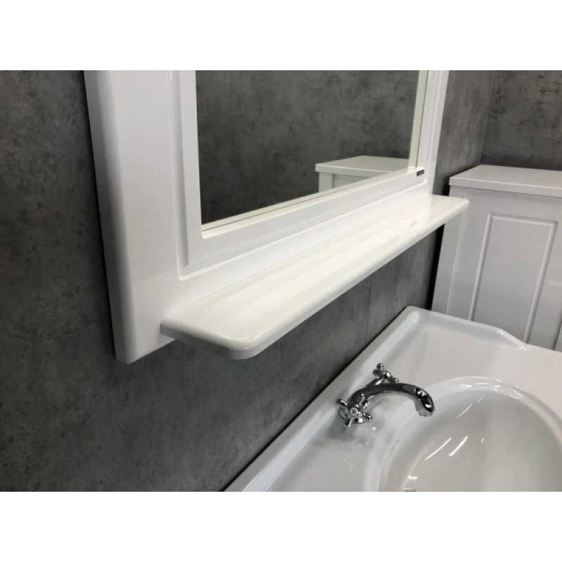 Зеркало Comfortу Павия, 100 см, белый глянец, 00004147986 (00004147986CF)