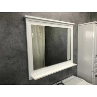 Зеркало Comfortу Феррара, 100 см, белый глянец, 00004147993 (00004147993CF)