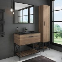 Шкаф-колонна Comfortу Бредфорд, 40 см, дуб темный, 00004148004 (00004148004CF)