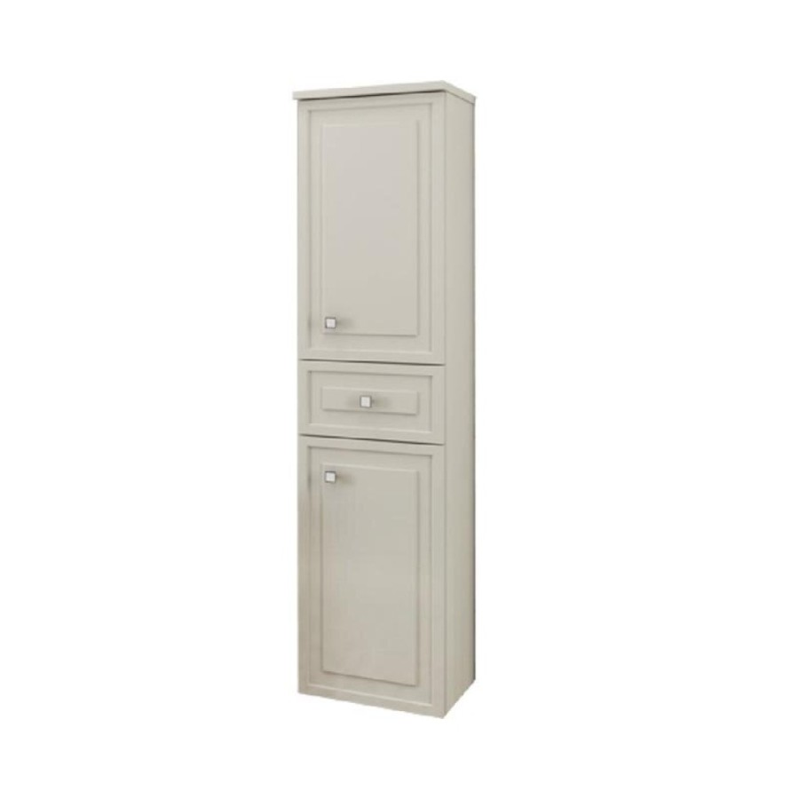 Шкаф-колонна Comfortу Феррара, 40 см, белый глянец, 00004148010 (00004148010CF)