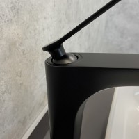 Смеситель Comforty, для раковины, черный матовый, 00004149946 (FC088B-CMT)