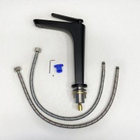 Смеситель Comforty, для раковины, черный матовый, 00004149946 (FC088B-CMT)