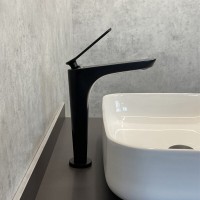Смеситель Comforty, для раковины, черный матовый, 00004149946 (FC088B-CMT)