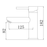 Смеситель Comforty для раковины, черный матовый, 00004149947 (FC018A-CMT)