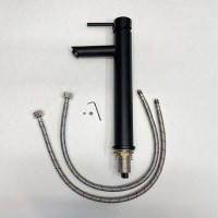 Смеситель Comforty, для раковины, черный матовый, 00004149948 (FC018B-CMT)