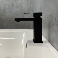 Смеситель Comforty, для раковины, черный матовый, 00004149949 (FC045A-CMT)