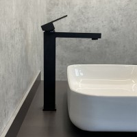 Смеситель Comforty, для раковины, черный матовый, 00004149950 (FC045B-CMT)
