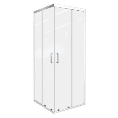 Душевой уголок Good Door CR-90-C-CH, КУ00005, 90 х 90 см, стекло прозрачное, профиль хром
