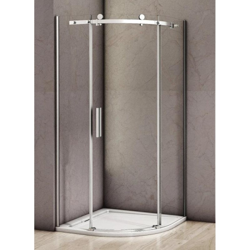 Душевой уголок Good Door Altair R-90-C-CH, АЛ00005, 90 х 90 см, стекло прозрачное, профиль хром
