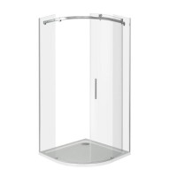 Душевой уголок Good Door Altair R-90-C-CH, АЛ00005, 90 х 90 см, стекло прозрачное, профиль хром