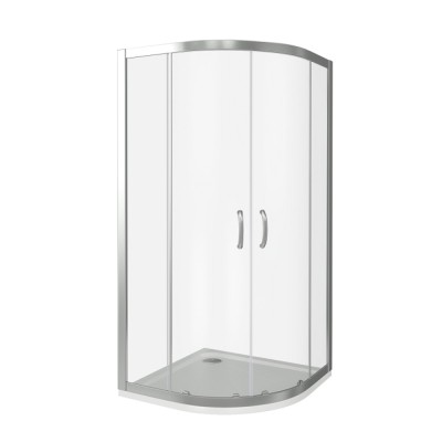 Душевое ограждение Good Door Infinity R-90-C-CH, 90 х 90 х 185 см, стекло прозрачное, хром, ИН00005