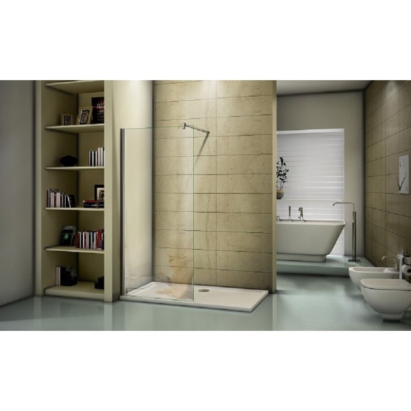Душевая стенка Good Door Walk In SP-120-C-CH, 120 х 195 см, стекло прозрачное, хром, ВИ00005