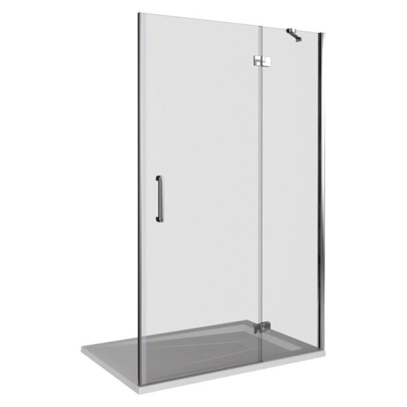 Душевая дверь Good Door Saturn WTW-140-C-CH-L/R 140 х 185 см, стекло прозрачное, хром, левая/правая, СА00006/СА00010