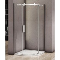Душевое ограждение Good Door Altair R-100-C-CH, 100 х 100 х 195 см, стекло прозрачное, хром, АЛ00006