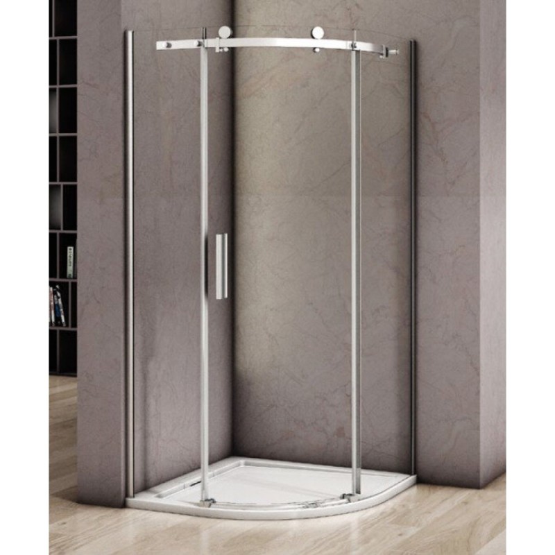 Душевое ограждение Good Door Altair R-100-C-CH, 100 х 100 х 195 см, стекло прозрачное, хром, АЛ00006