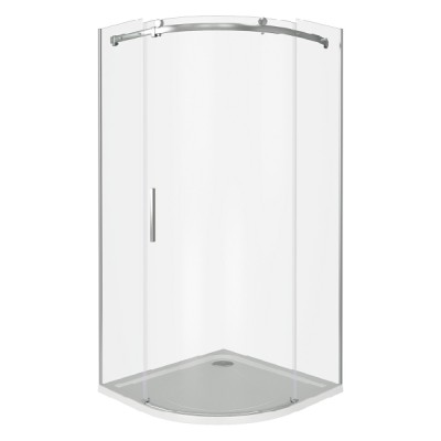 Душевое ограждение Good Door Altair R-100-C-CH, 100 х 100 х 195 см, стекло прозрачное, хром, АЛ00006