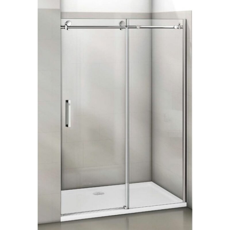 Душевая дверь в нишу Good Door Puerta WTW-140-C-CH, 140 х 195 см, стекло прозрачное, хром, ПУ00007