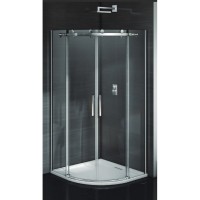 Душевое ограждение Good Door Galaxy R-TD-100-C-CH, 100 х 100 х 195 см, стекло прозрачное, хром, ГЛ00009