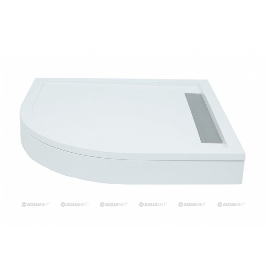 Поддон для душа Aquanet Stone Lite 100 х 100 см, с каркасом и панелью, литьевой мрамор (229268)