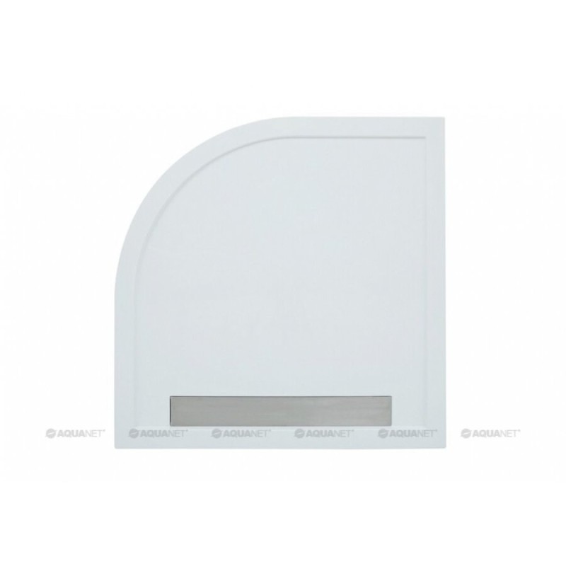 Поддон для душа Aquanet Stone Lite 100 х 100 см, с каркасом и панелью, литьевой мрамор (229268)