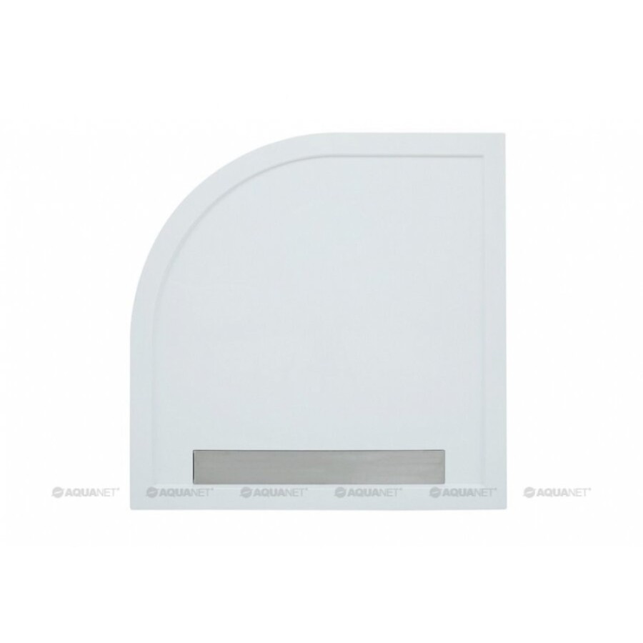Поддон для душа Aquanet Stone Lite 100 х 100 см, с каркасом и панелью, литьевой мрамор (229268)