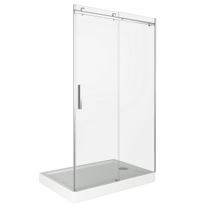 Душевая дверь в нишу Good Door Galaxy WTW-140-C-CH, 140 х 195 см, стекло прозрачное, хром, ГЛ00010