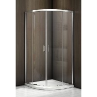 Душевой уголок Good Door Neo R-100-С-CH 100 х 100 х 185 см, НЕ00010, стекло прозрачное, профиль хром
