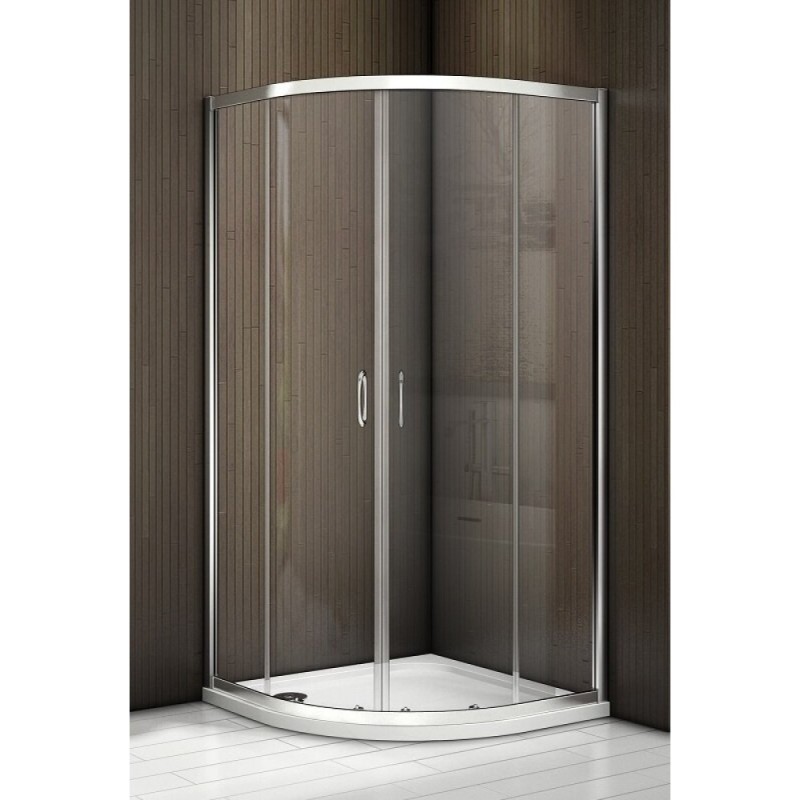Душевой уголок Good Door Neo R-100-С-CH 100 х 100 х 185 см, НЕ00010, стекло прозрачное, профиль хром