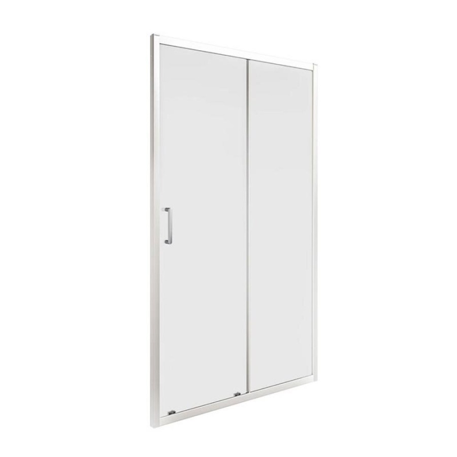 Душевая дверь Bas Cube WTW-120-C-CH 120 см, профиль хром, стекло прозрачное, КУ00012