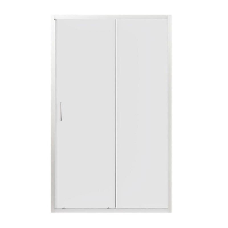 Душевая дверь Bas Cube WTW-120-C-CH 120 см, профиль хром, стекло прозрачное, КУ00012