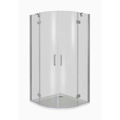 Душевой уголок Good Door Saturn R-90-C-CH, 90 х 90 х 185 см, стекло прозрачное, хром, СА00012