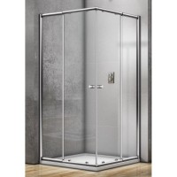 Душевое ограждение Good Door Lira CR-80-C-CH, 80 х 80 х 185 см, стекло прозрачное, профиль хром, ЛИ00012