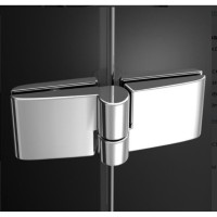 Душевой уголок Good Door Saturn R-100-C-CH, 100 х 100 х 185 см, стекло прозрачное, хром, СА00013