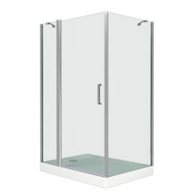 Душевой уголок Good Door Pandora WCD120*80, ПД00015, 120 х 80 см, стекло прозрачное, профиль хром