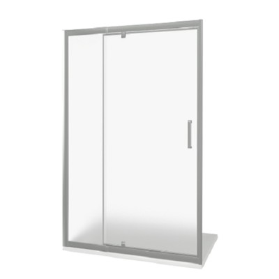 Душевая дверь в нишу Good Door Orion WTW - PD-90-G-CH, 90 х 185 см, стекло матовое Грейп, хром, ОР00015
