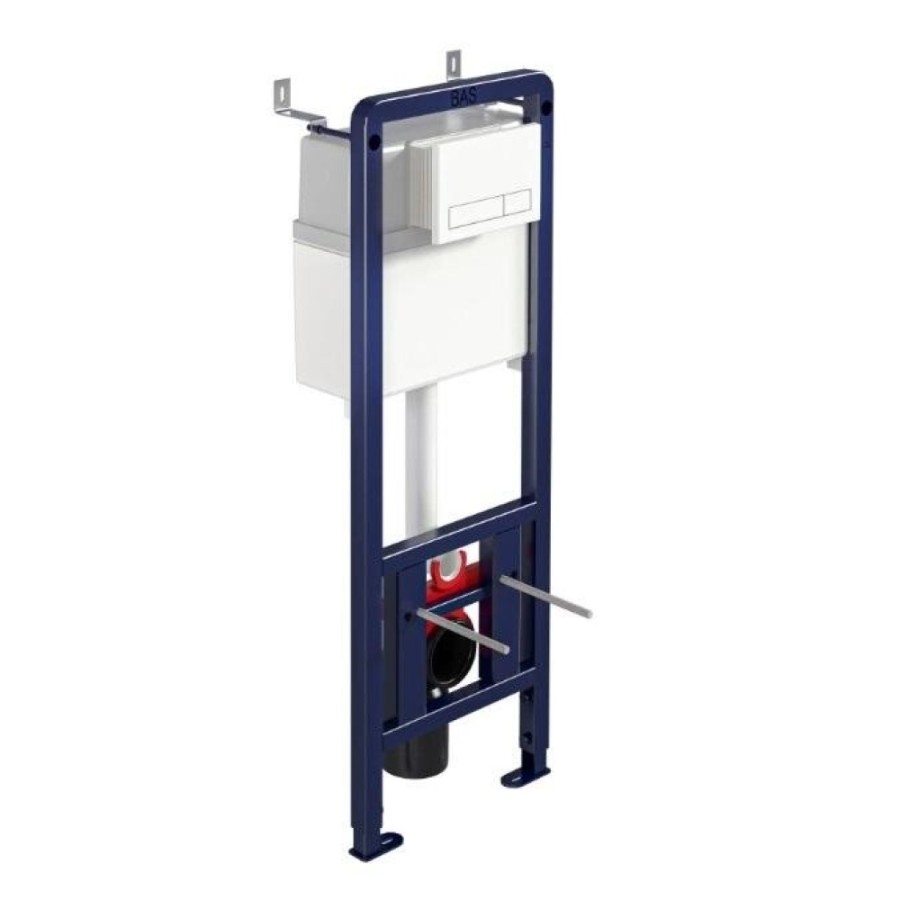 Инсталляция Bas PRO/50-SL003/6 ИУ00016 для подвесного унитаза, синий